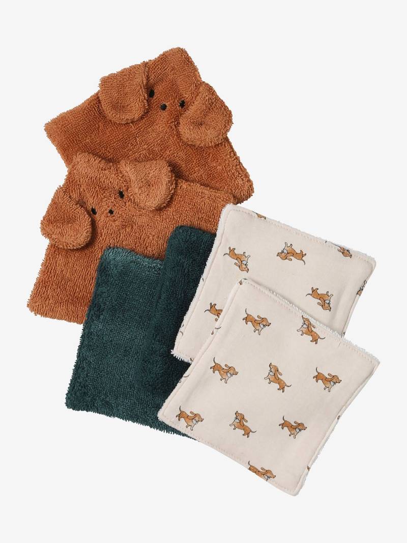 6er-Pack wiederverwendbare Baby-Feuchttücher von Vertbaudet