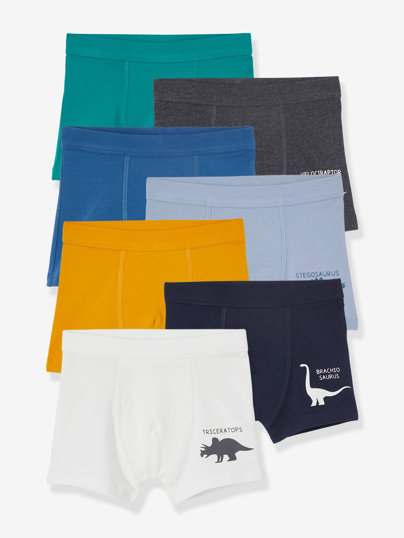 7er-Pack Jungen Boxershorts von Vertbaudet