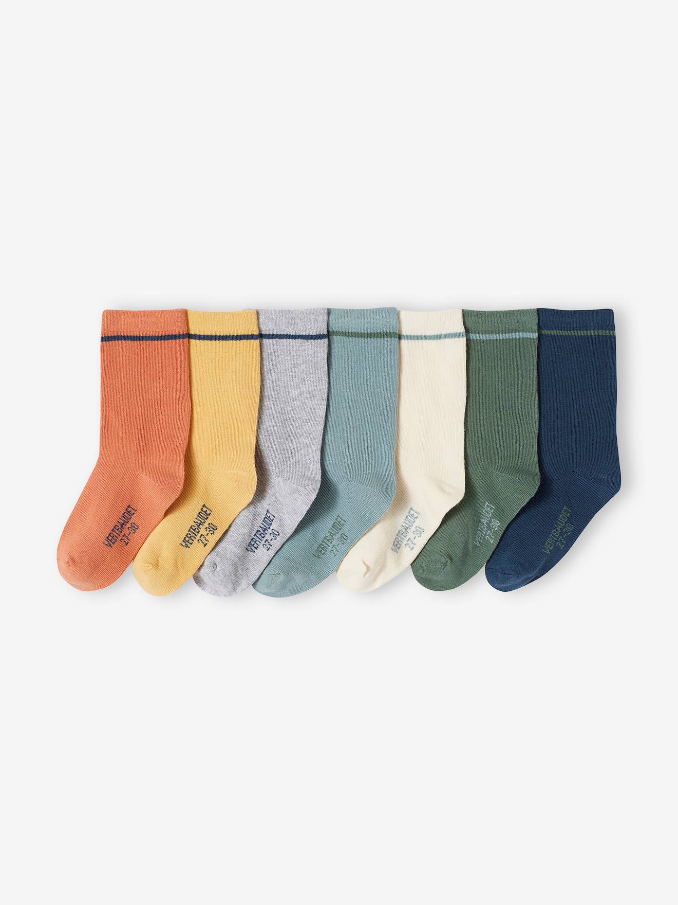 7er-Pack Jungen Socken von Vertbaudet