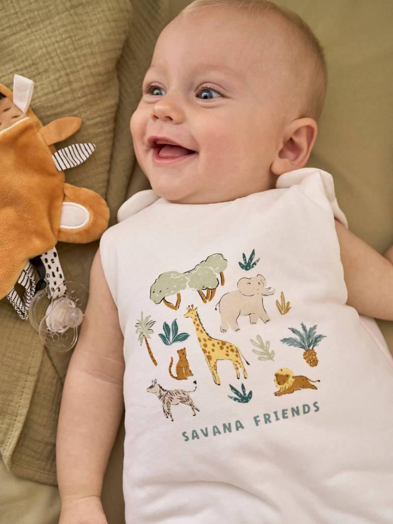 Ärmelloser Baby Schlafsack SAVANNE von Vertbaudet