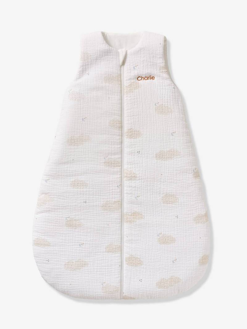 Ärmelloser Baby Schlafsack mit Recycling-Polyester IN DEN WOLKEN TOG 2 von Vertbaudet