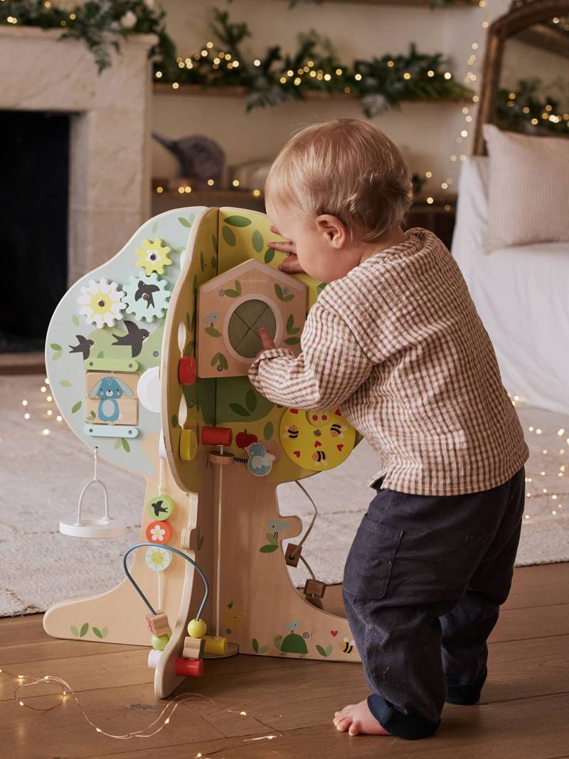 Activity-Baum aus Holz FSC®  4 jahrenzeiten von Vertbaudet