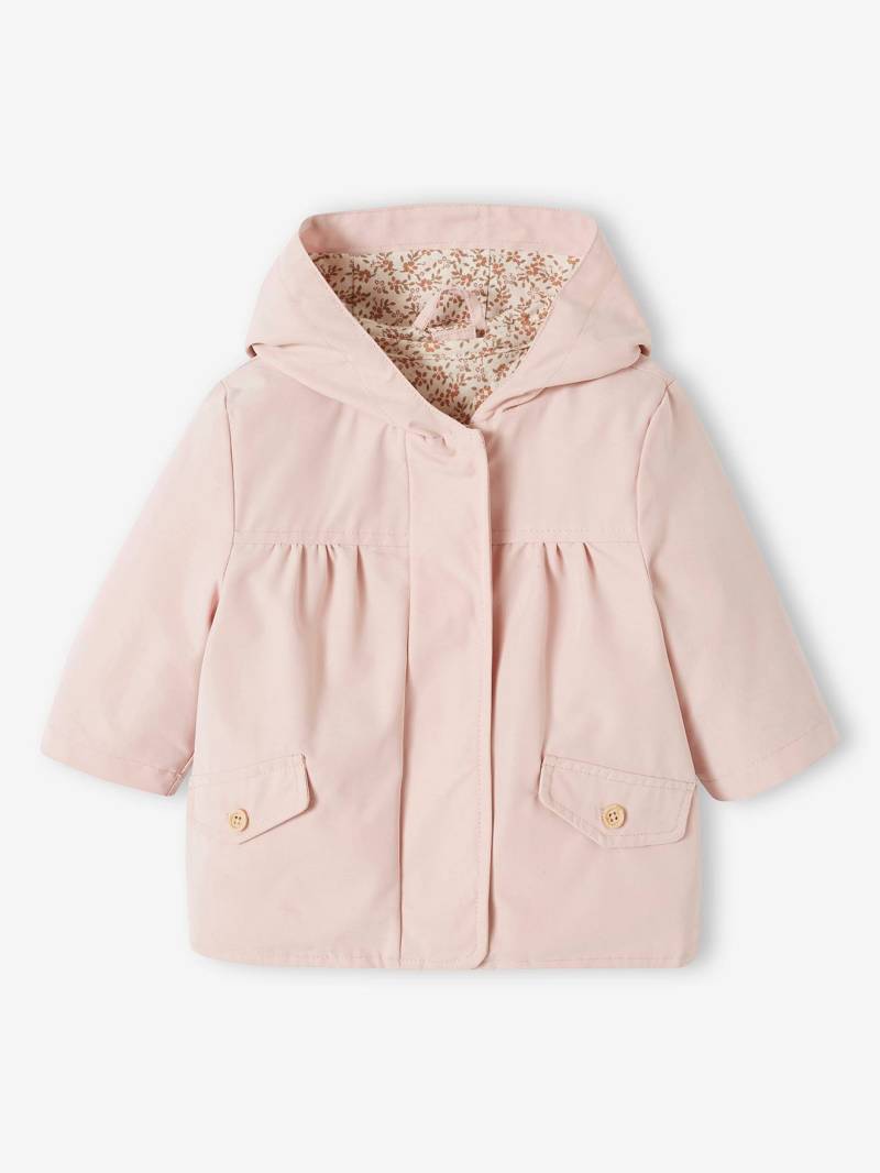 Baby 3-in-1-Jacke mit Recycling-Polyester pudrig von Vertbaudet