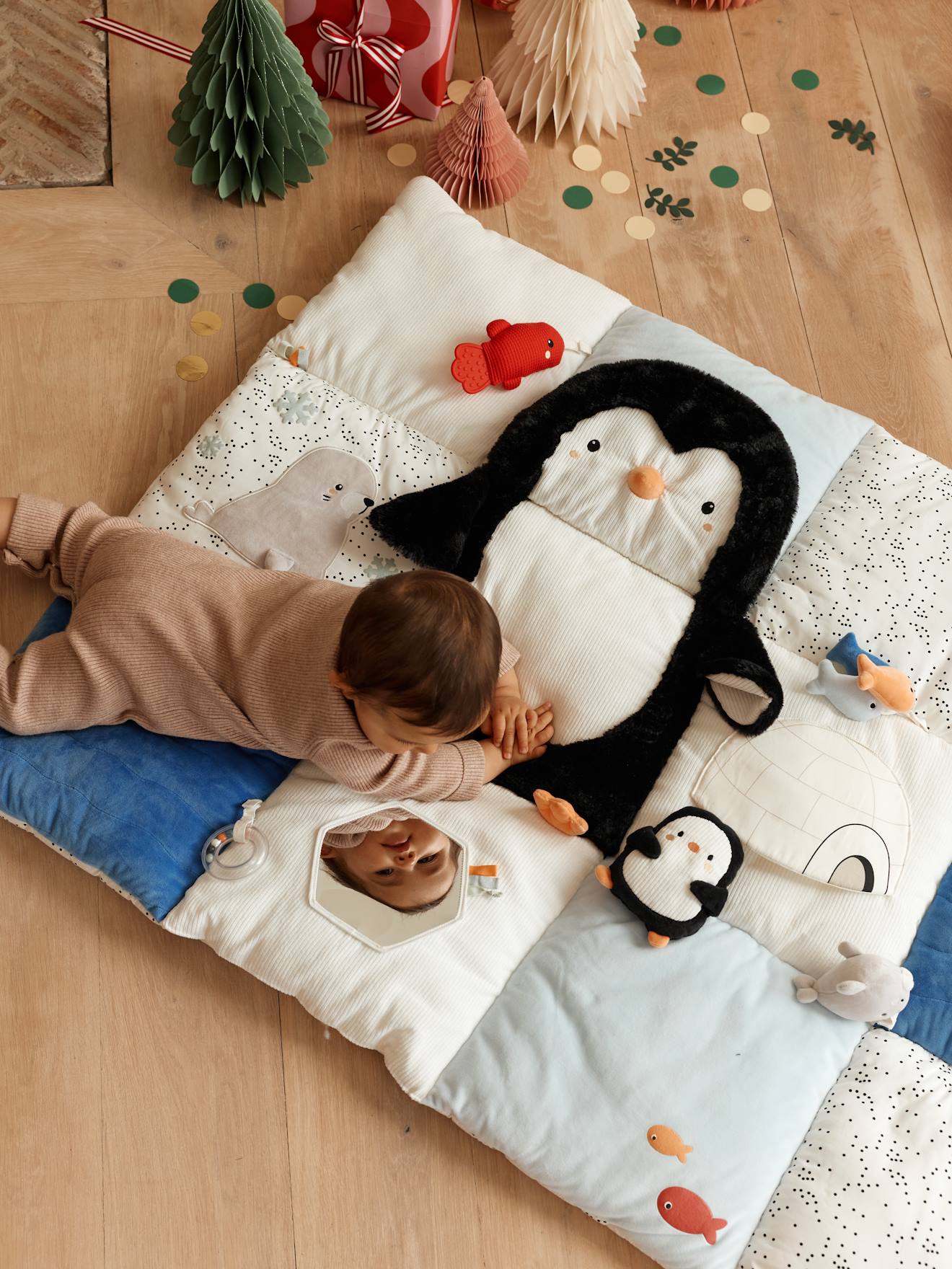 Baby Activity-Decke  pinguin von Vertbaudet