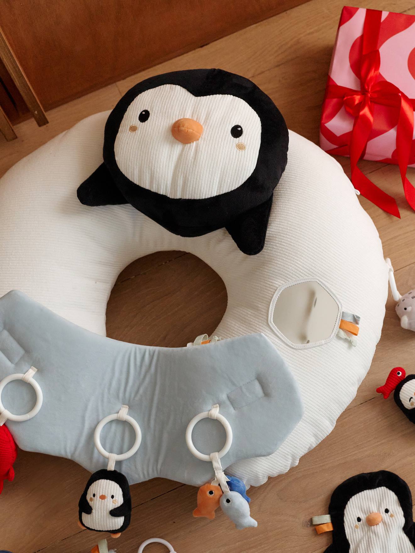Baby Activity-Kissen  pinguin von Vertbaudet