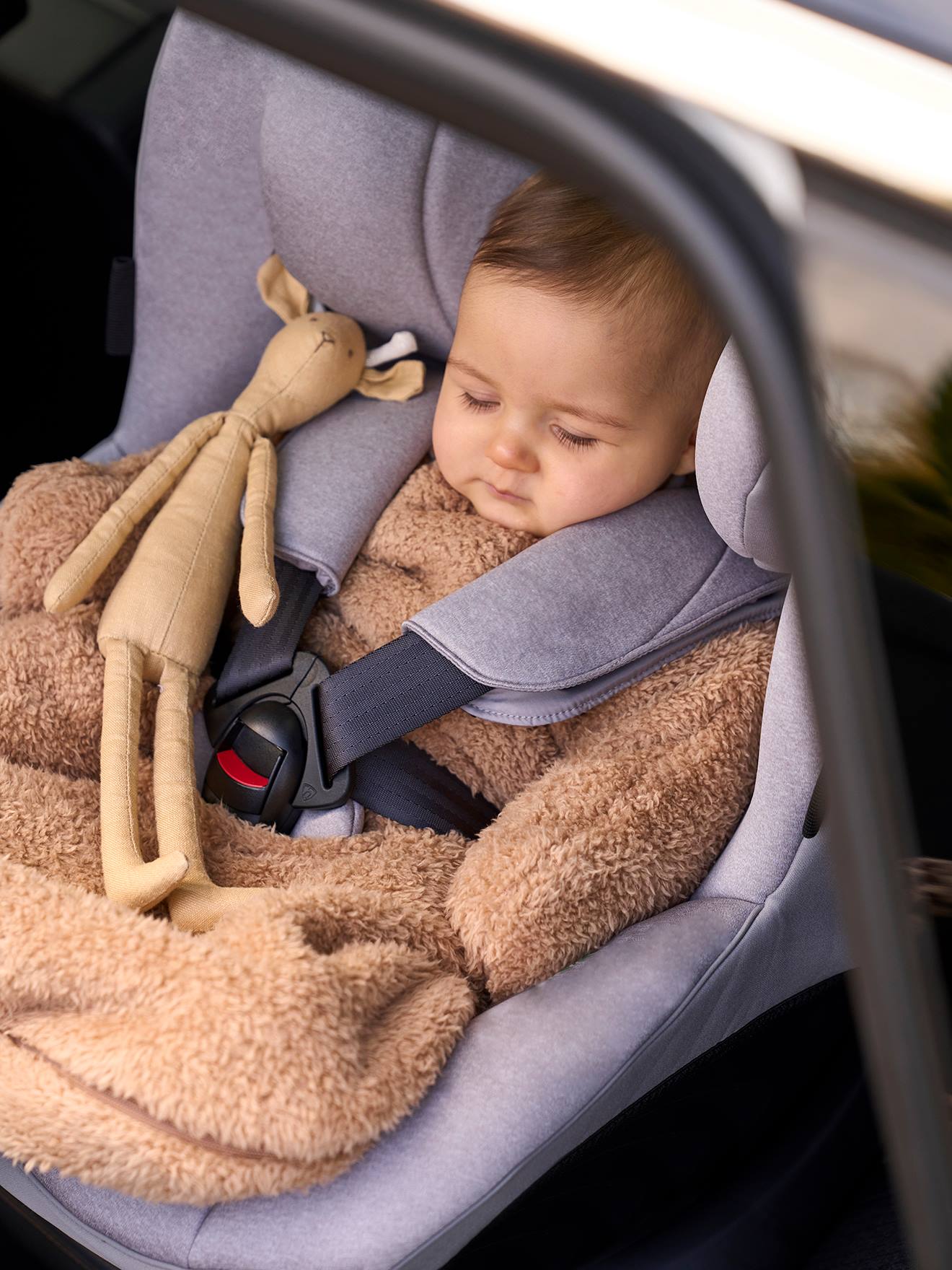 Baby Auto-Schlafsack aus Mikrofaser Oeko-Tex von Vertbaudet