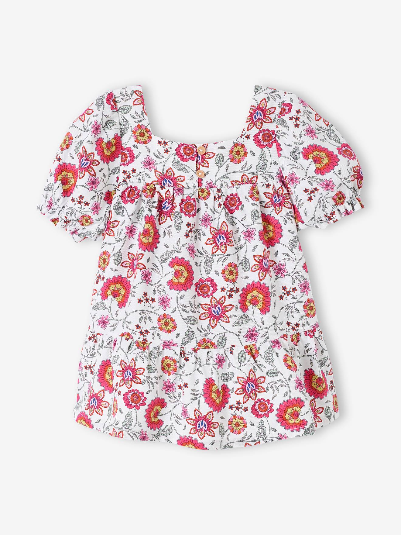 Baby Kleid mit Blumen Baby Kleid mit Blumen von Vertbaudet