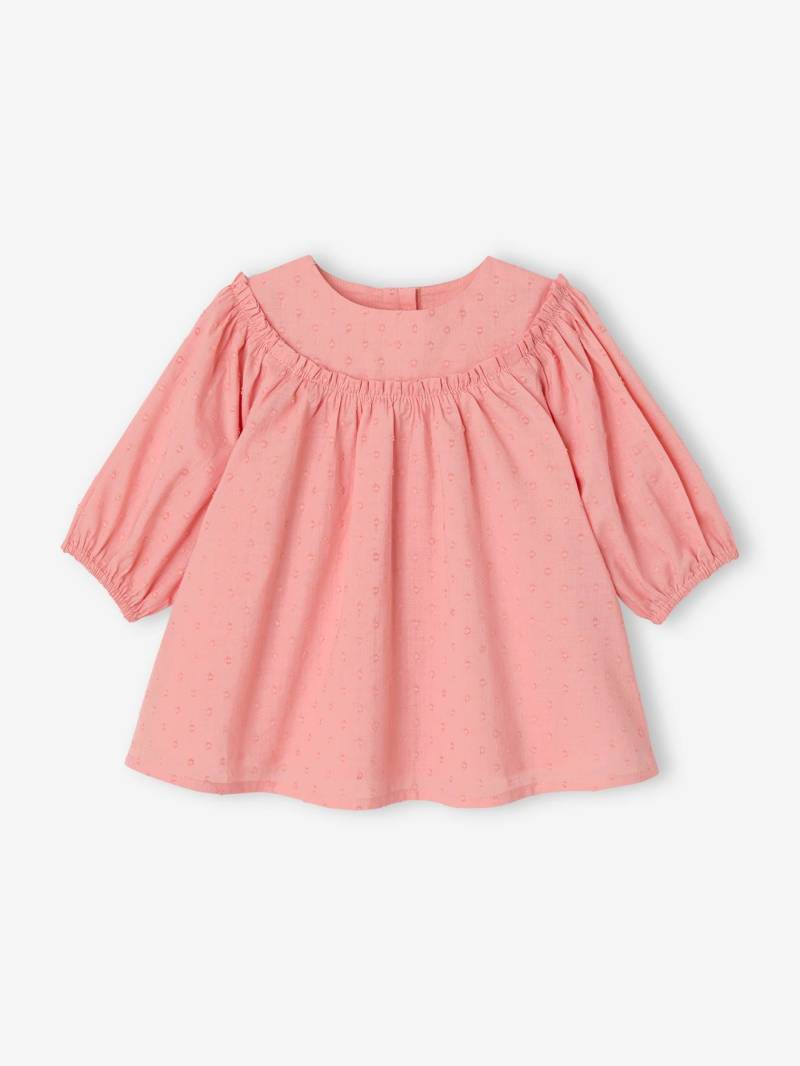 Baby Kleid mit Plumetismuster von Vertbaudet