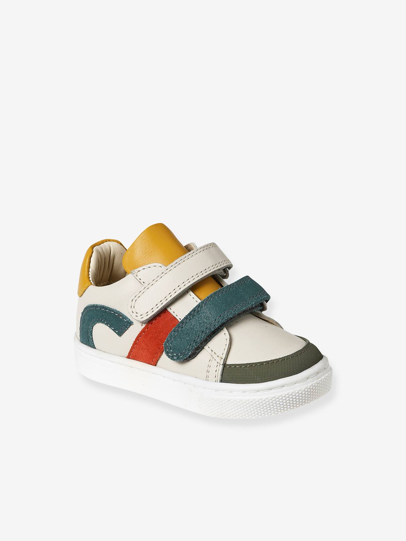 Baby Klett-Sneakers von Vertbaudet