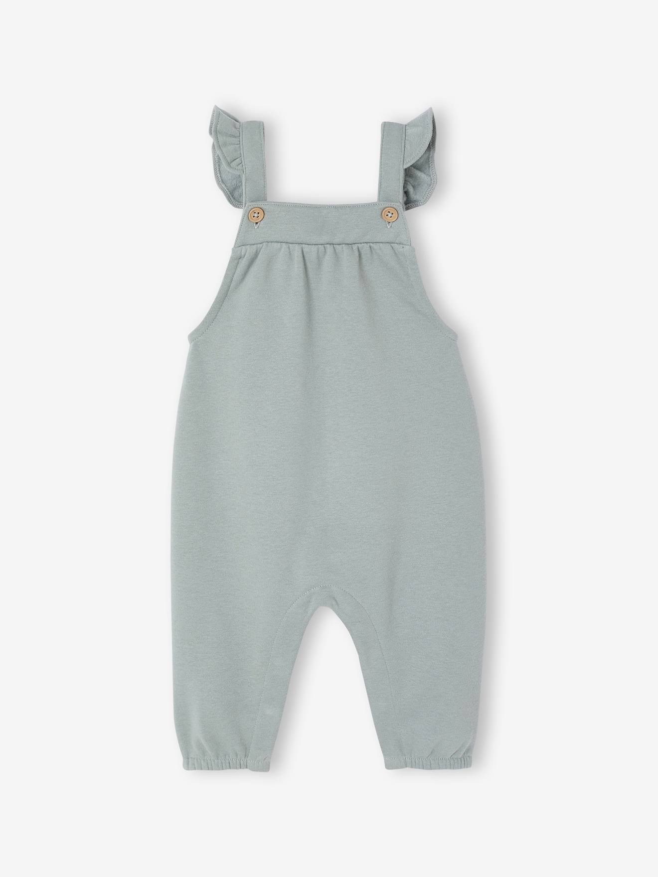 Baby Latzhose aus Sweatware von Vertbaudet