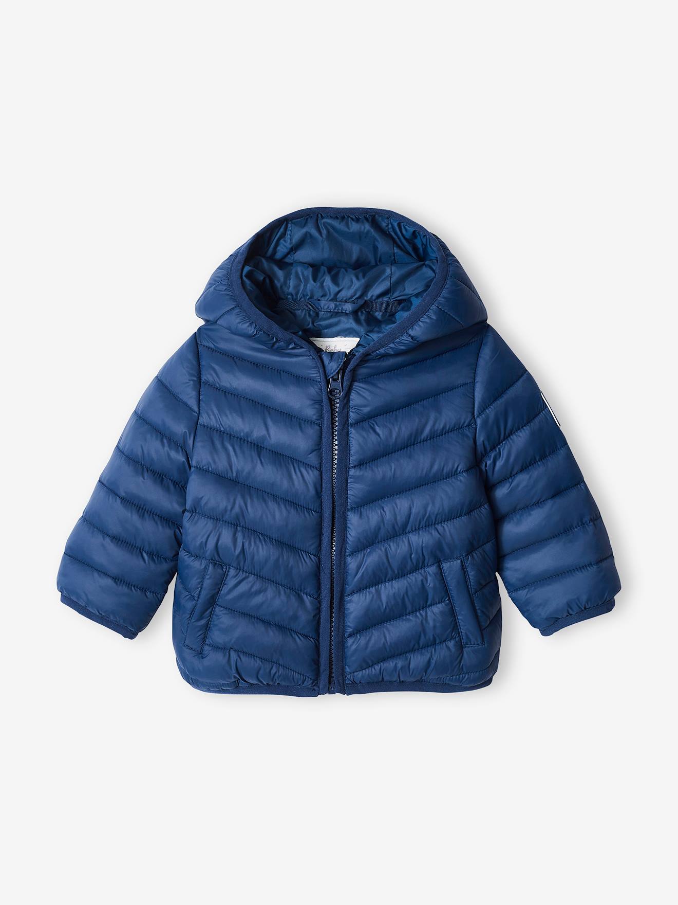 Baby Light-Steppjacke mit Futter aus Recycling-Polyester von Vertbaudet