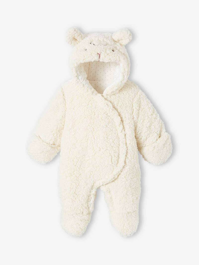 Baby Overall aus Webpelz mit Recycling-Polyester Baby Overall aus Webpelz mit Recycling-Polyester von Vertbaudet