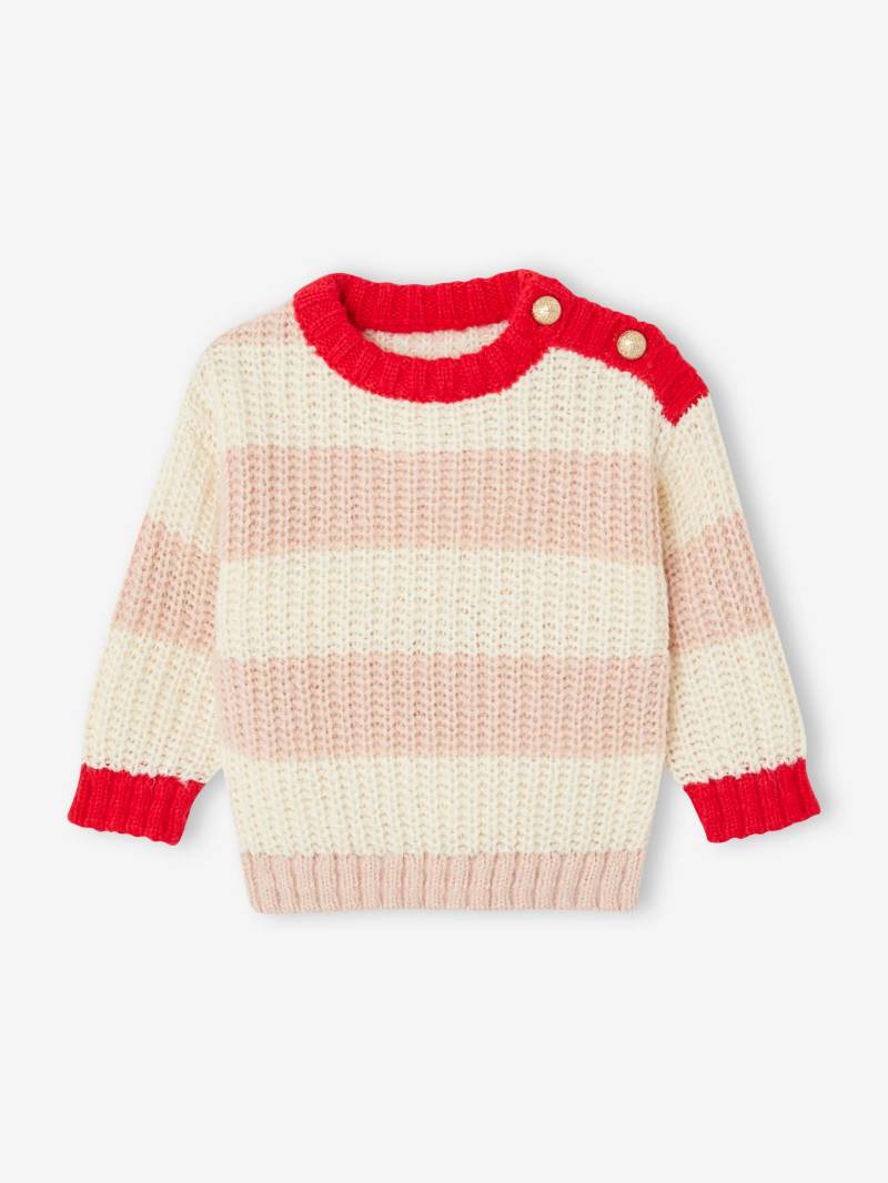 Baby Pullover Mama-Tochter-Capsule STREIFENLIEBE von Vertbaudet