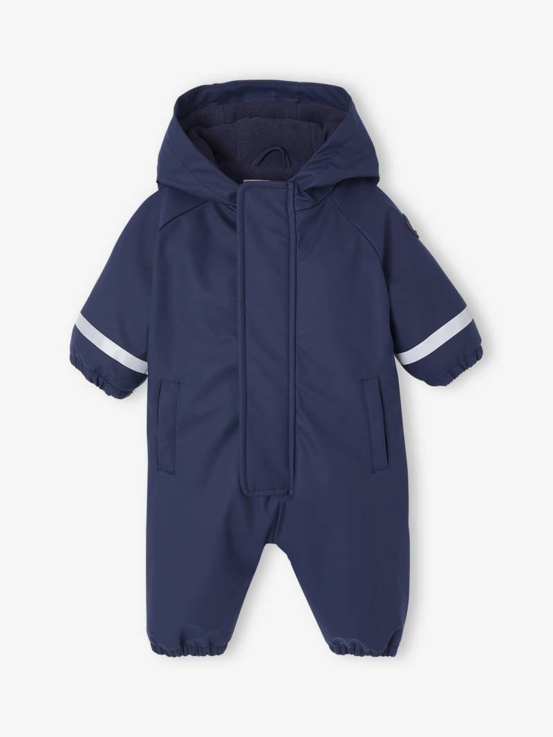 Baby Regen-Overall mit Fleecefutter und Kapuze Baby Regen-Overall mit Fleecefutter und Kapuze von Vertbaudet