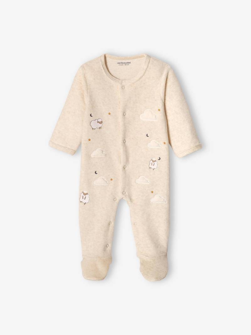 Baby Samt-Strampler von Vertbaudet