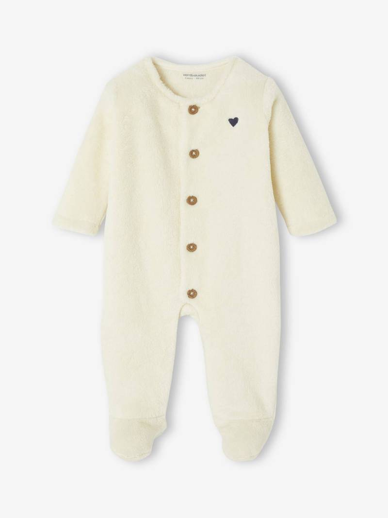 Baby Schlafanzug mit Tier-Applikation oder Herzstickerei von Vertbaudet