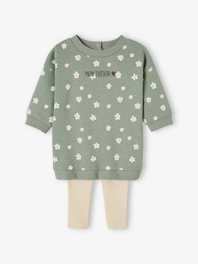 Baby Set MON TRÉSOR: Kleid & Leggings Baby Set MON TRÉSOR: Kleid & Leggings von Vertbaudet