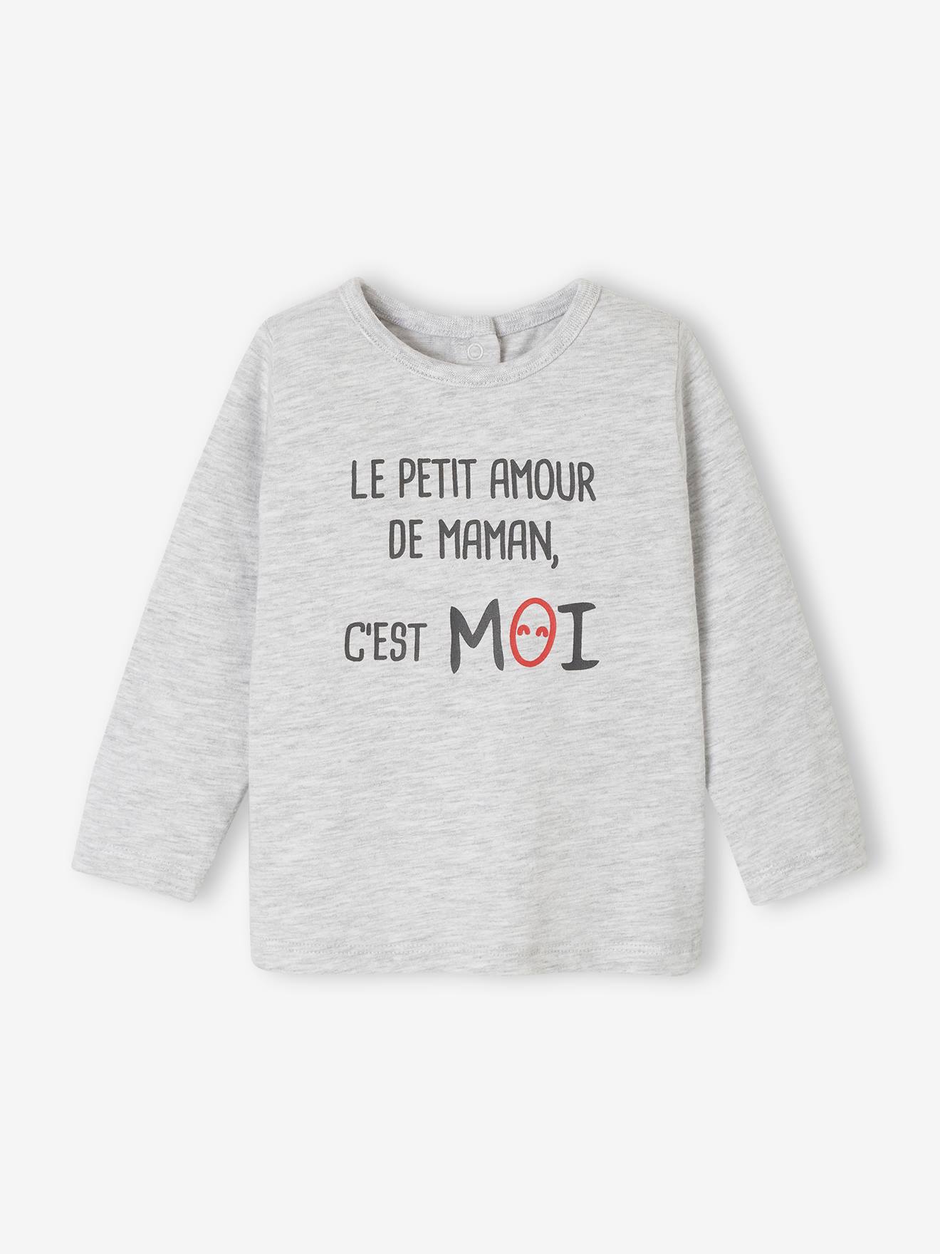Baby Shirt mit Aufschrift von Vertbaudet