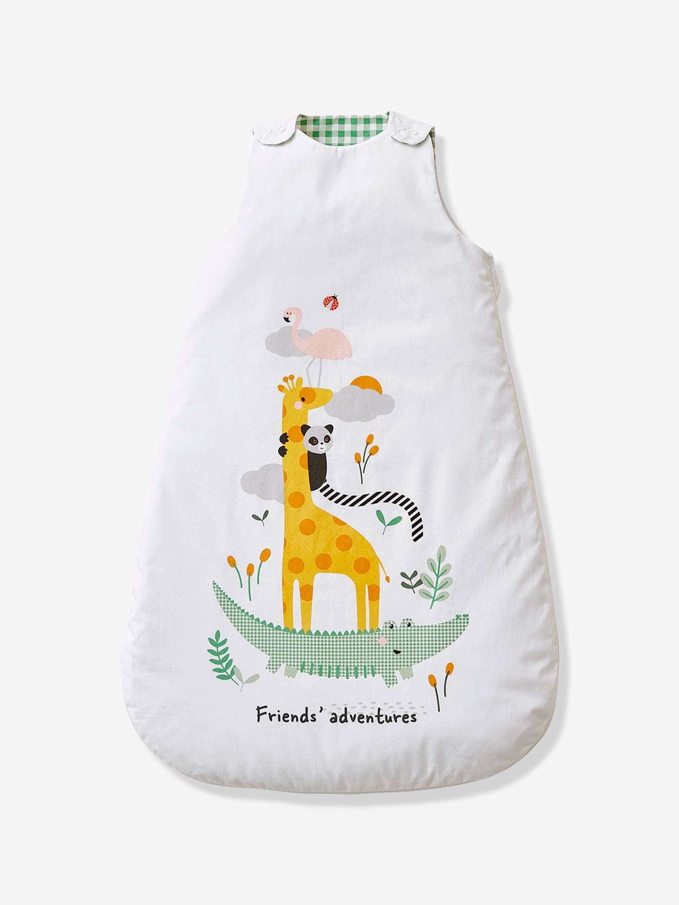 Baby Sommerschlafsack TIERPYRAMIDE von Vertbaudet