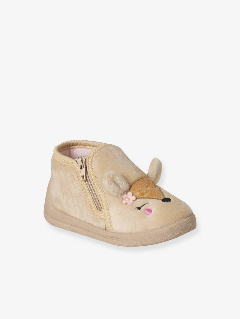 Baby Stoff-Hausschuhe von Vertbaudet