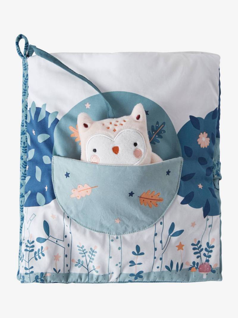 Baby Stoffbuch MÄRCHENWALD mit Kuscheltieren von Vertbaudet