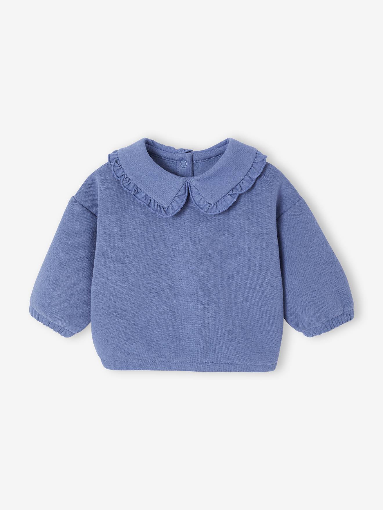 Baby Sweatshirt in Jeansoptik von Vertbaudet
