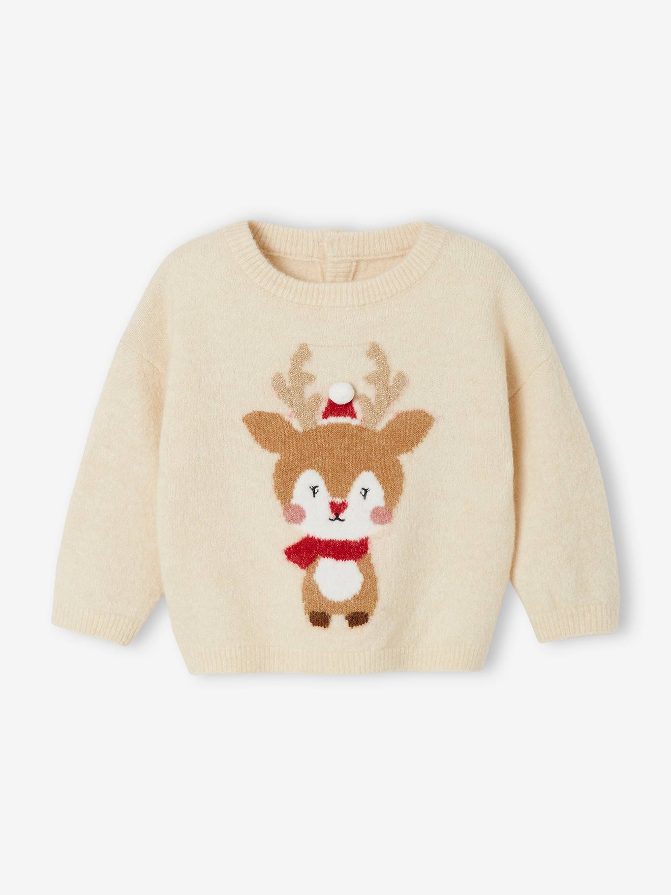 Baby Weihnachtspullover von Vertbaudet