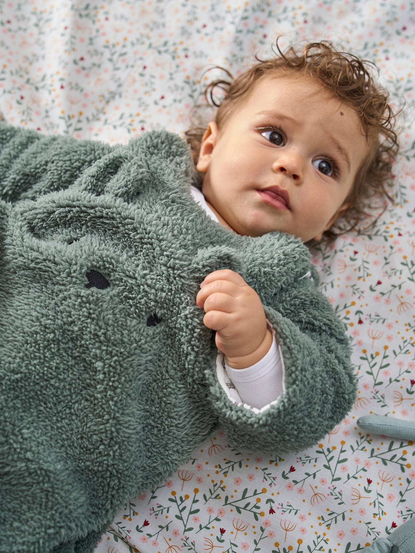 Baby Winterschlafsack GRÜNER WALD von Vertbaudet