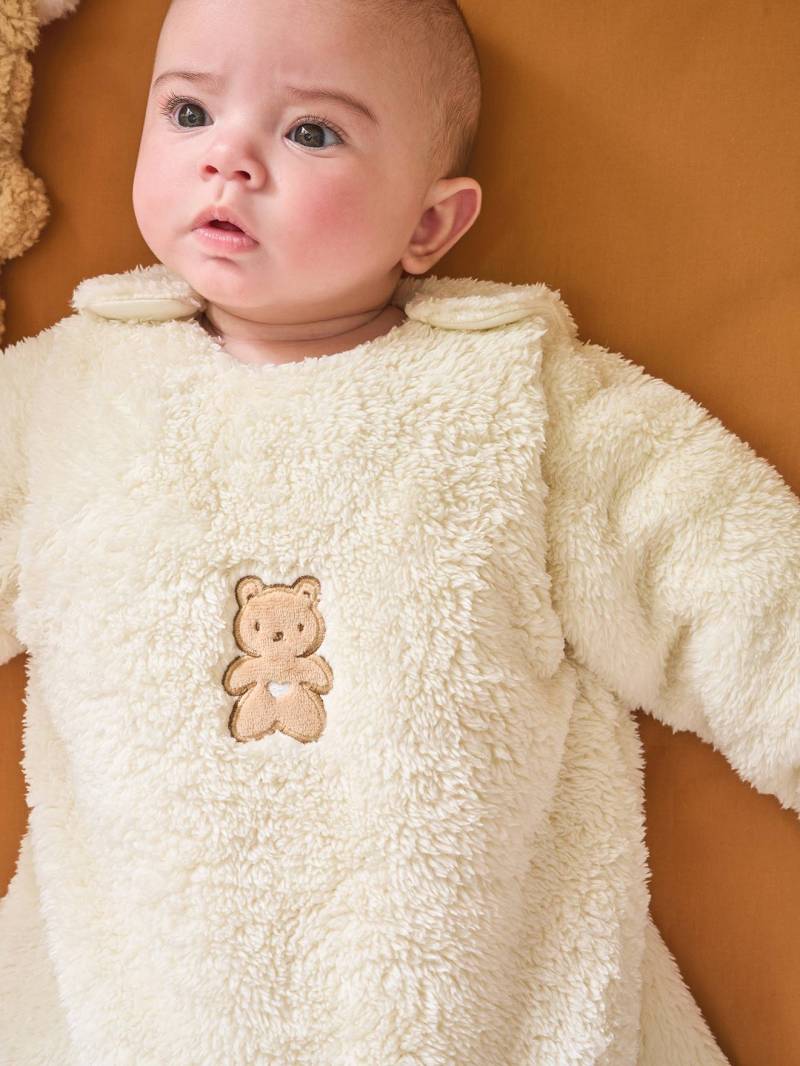 Baby Winterschlafsack KLEINER BÄR mit abnehmbaren Ärmeln von Vertbaudet