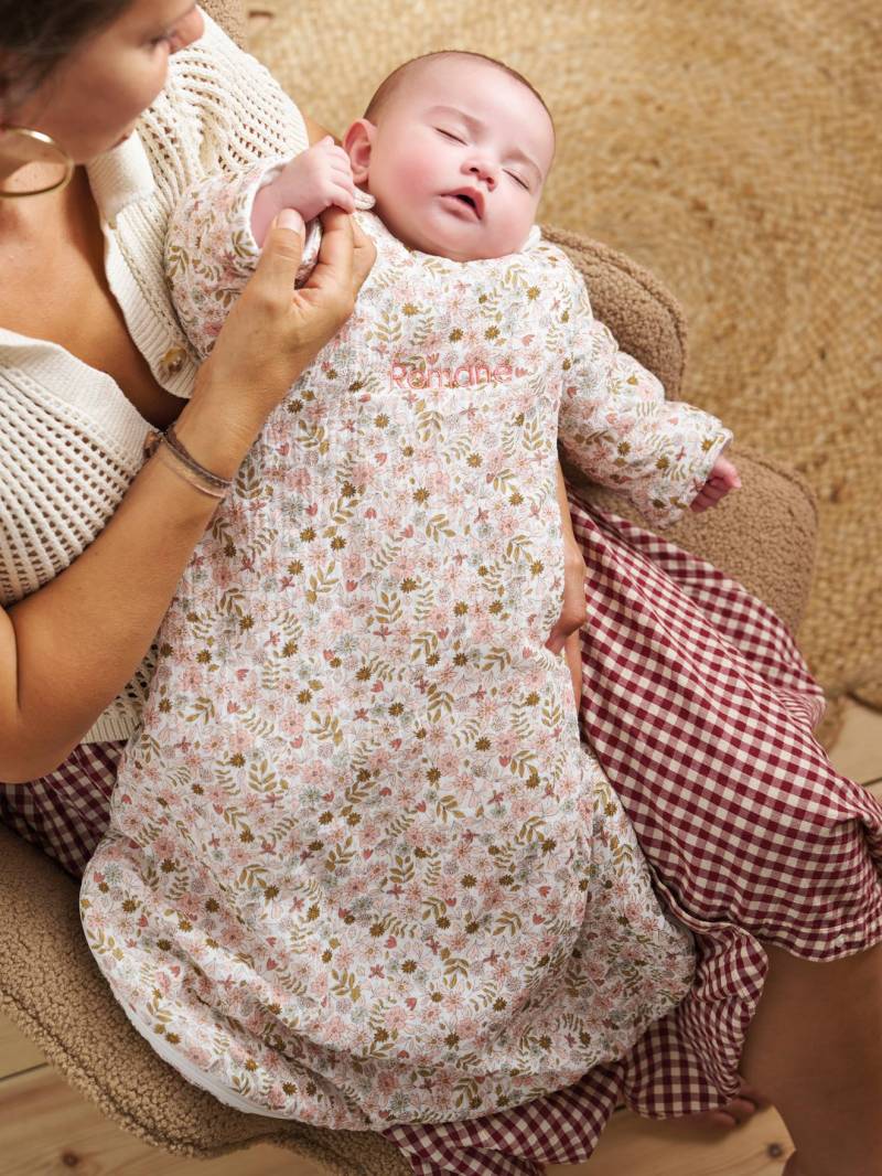 Baby Winterschlafsack mit abnehmbaren Ärmeln FLORA TOG 3 von Vertbaudet
