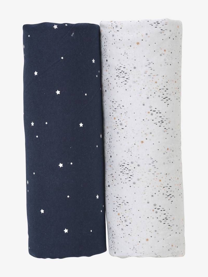 Bio-Kollektion: 2er-Pack Bezüge für Babywiege polarsterngesprenke Bio-Kollektion: 2er-Pack Bezüge für Babywiege polarsterngesprenke von Vertbaudet