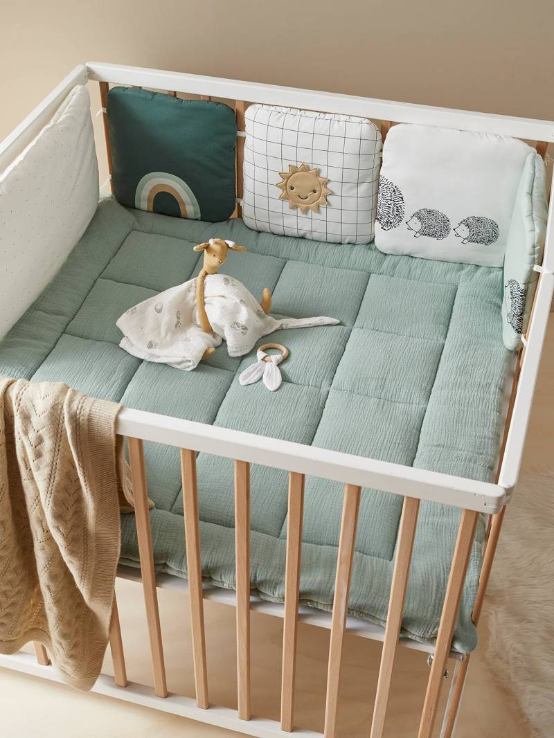 Bio-Kollektion: Baby Bettumrandung LOVELY NATURE von Vertbaudet