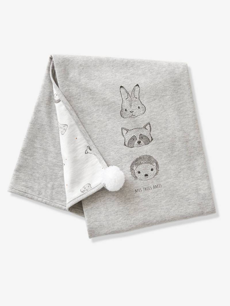 Bio-Kollektion: Baby Decke KLEINE FREUNDE von Vertbaudet
