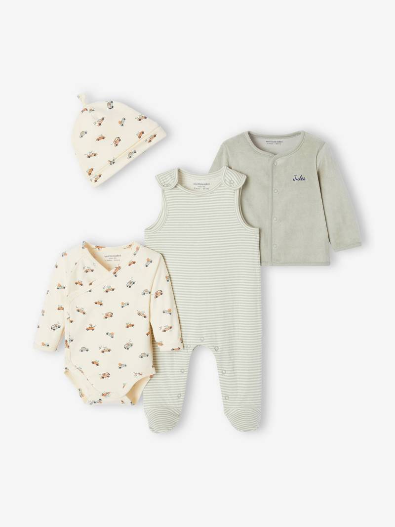 Bio-Kollektion: Baby Geschenk-Set aus Body von Vertbaudet
