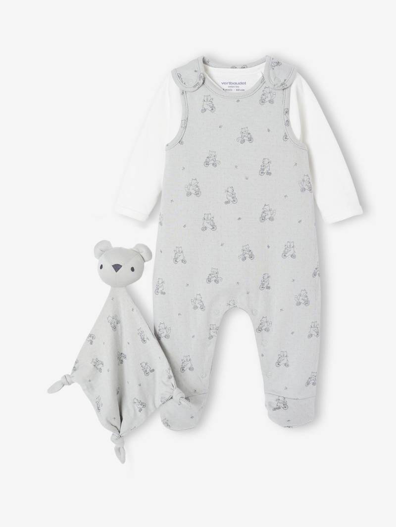 Bio-Kollektion: Baby-Set zur Geburt aus Overall von Vertbaudet