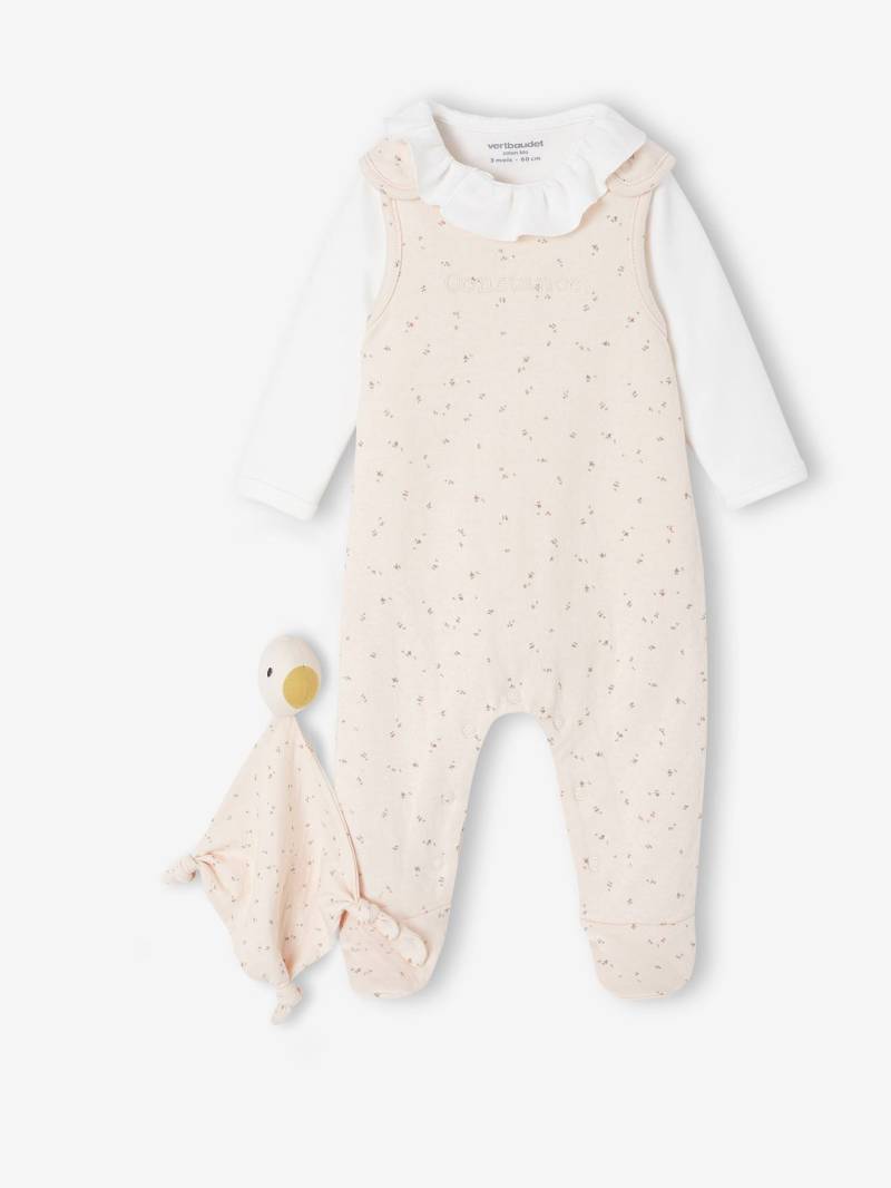 Bio-Kollektion: Baby-Set zur Geburt aus Overall von Vertbaudet