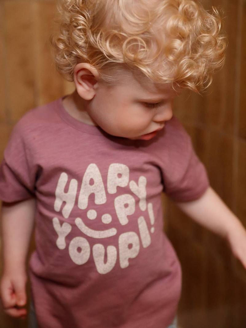 Bio-Kollektion: Baby T-Shirt HAPPY YOUPI von Vertbaudet