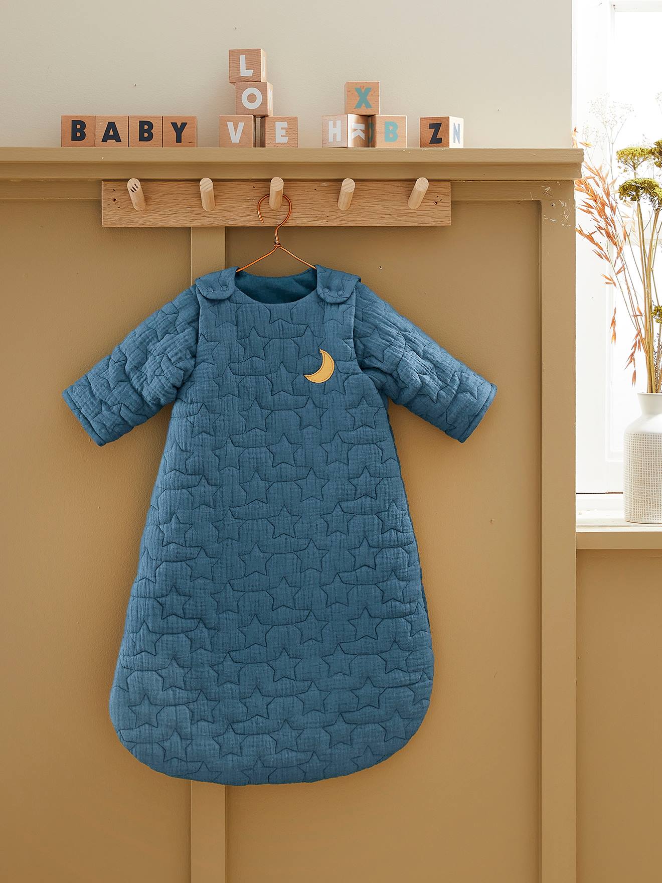Bio-Kollektion: Baby Winterschlafsack aus Musselin TRAUMNÄCHTE Bio-Kollektion: Baby Winterschlafsack aus Musselin TRAUMNÄCHTE von Vertbaudet