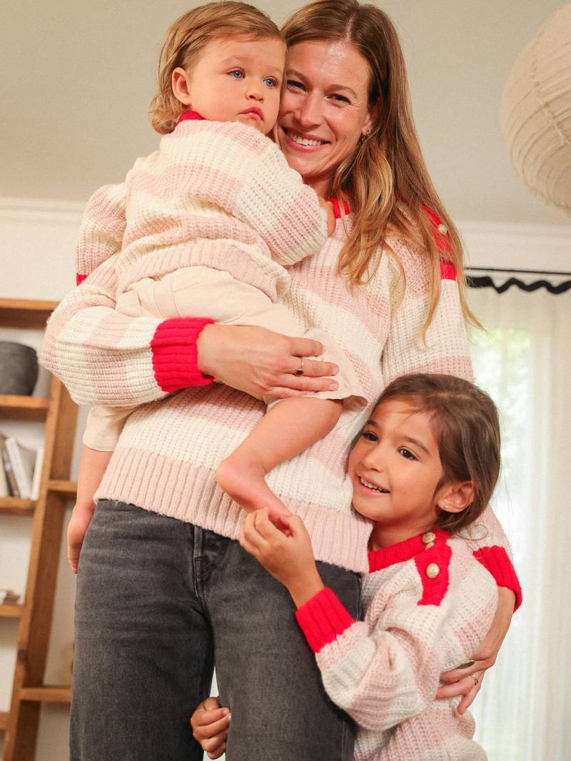 Damen Pullover Mama-Tochter-Capsule STREIFENLIEBE von Vertbaudet