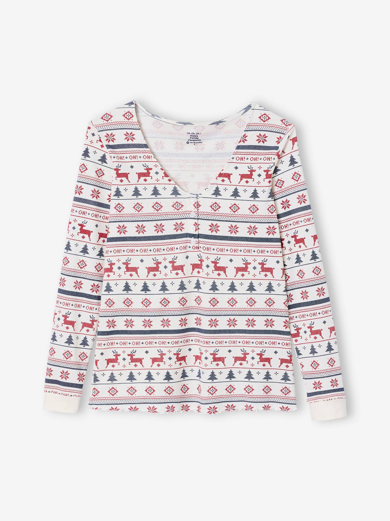 Damen Weihnachts-Schlafanzug Capsule Collection FAMILY HOHOHO Damen Weihnachts-Schlafanzug Capsule Collection FAMILY HOHOHO von Vertbaudet