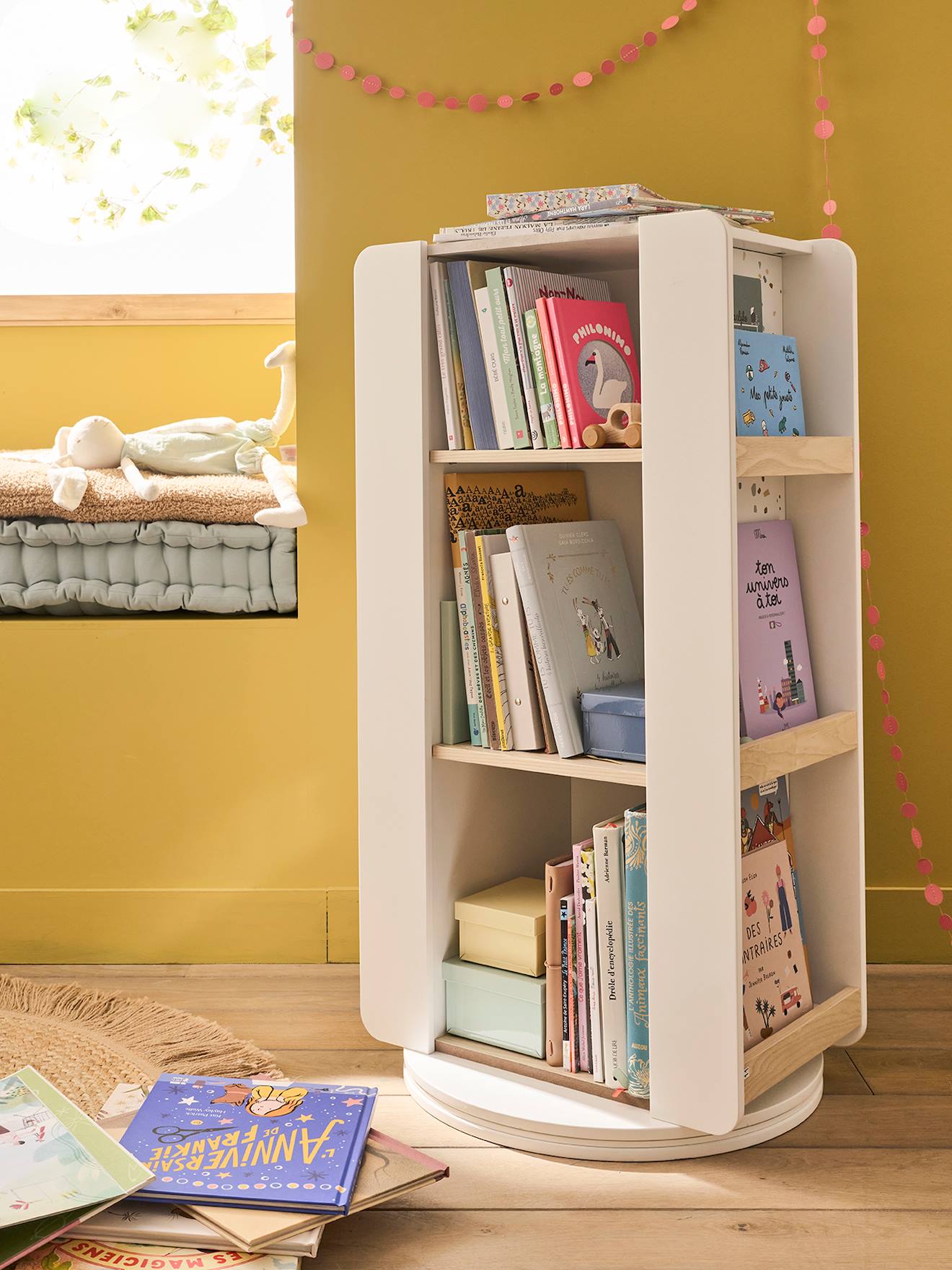 Drehbares Kinderzimmer Regal TERRAZZO von Vertbaudet