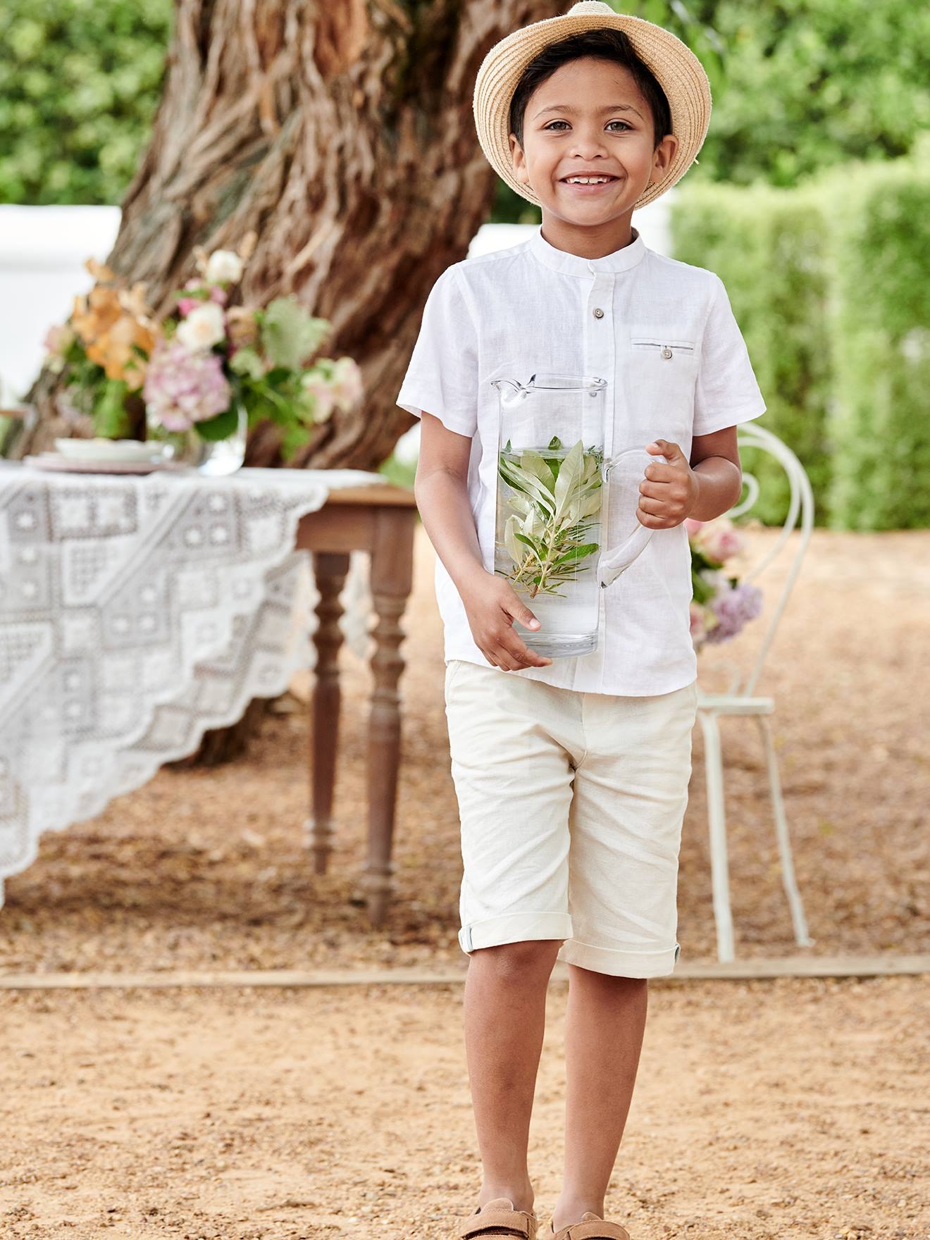 Festliche Jungen Shorts von Vertbaudet