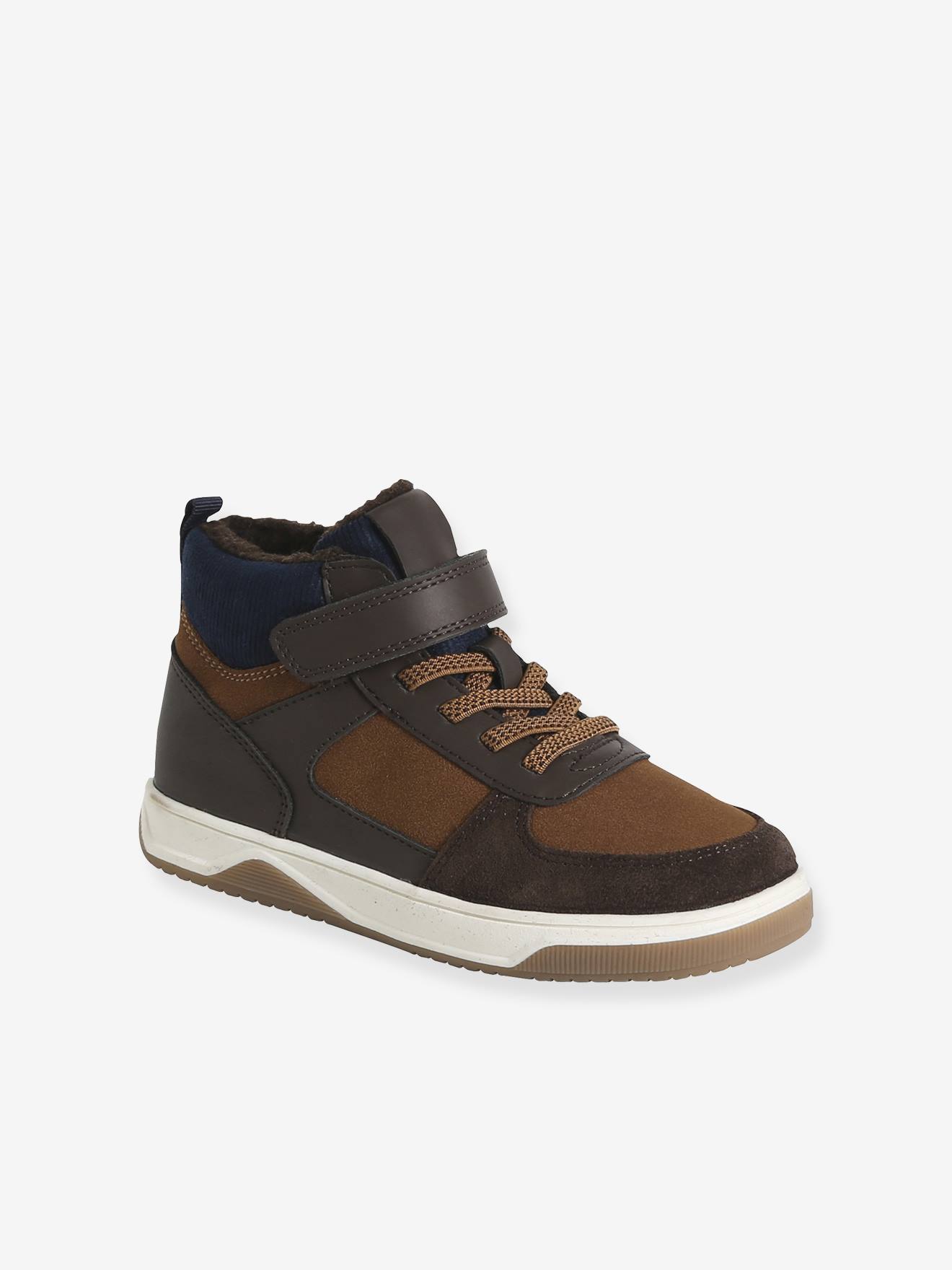 Gefütterte Sneakers für Jungen von Vertbaudet