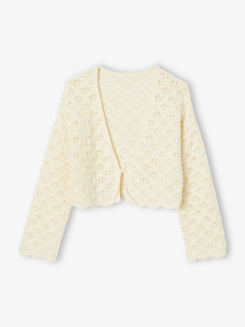 Gehäkelter Mädchen Cardigan von Vertbaudet