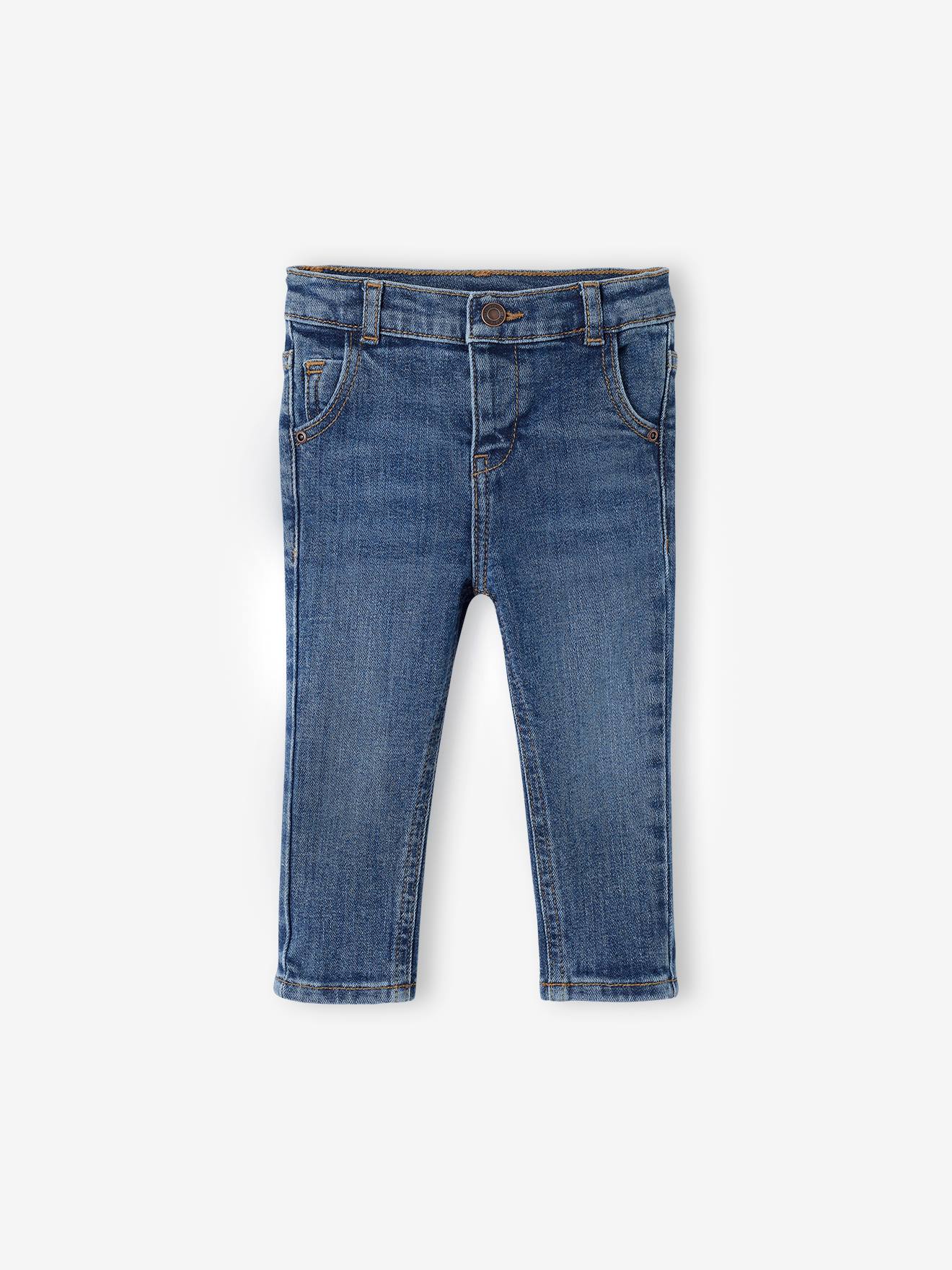 Gerade Baby Jeans BASIC Oeko-Tex von Vertbaudet