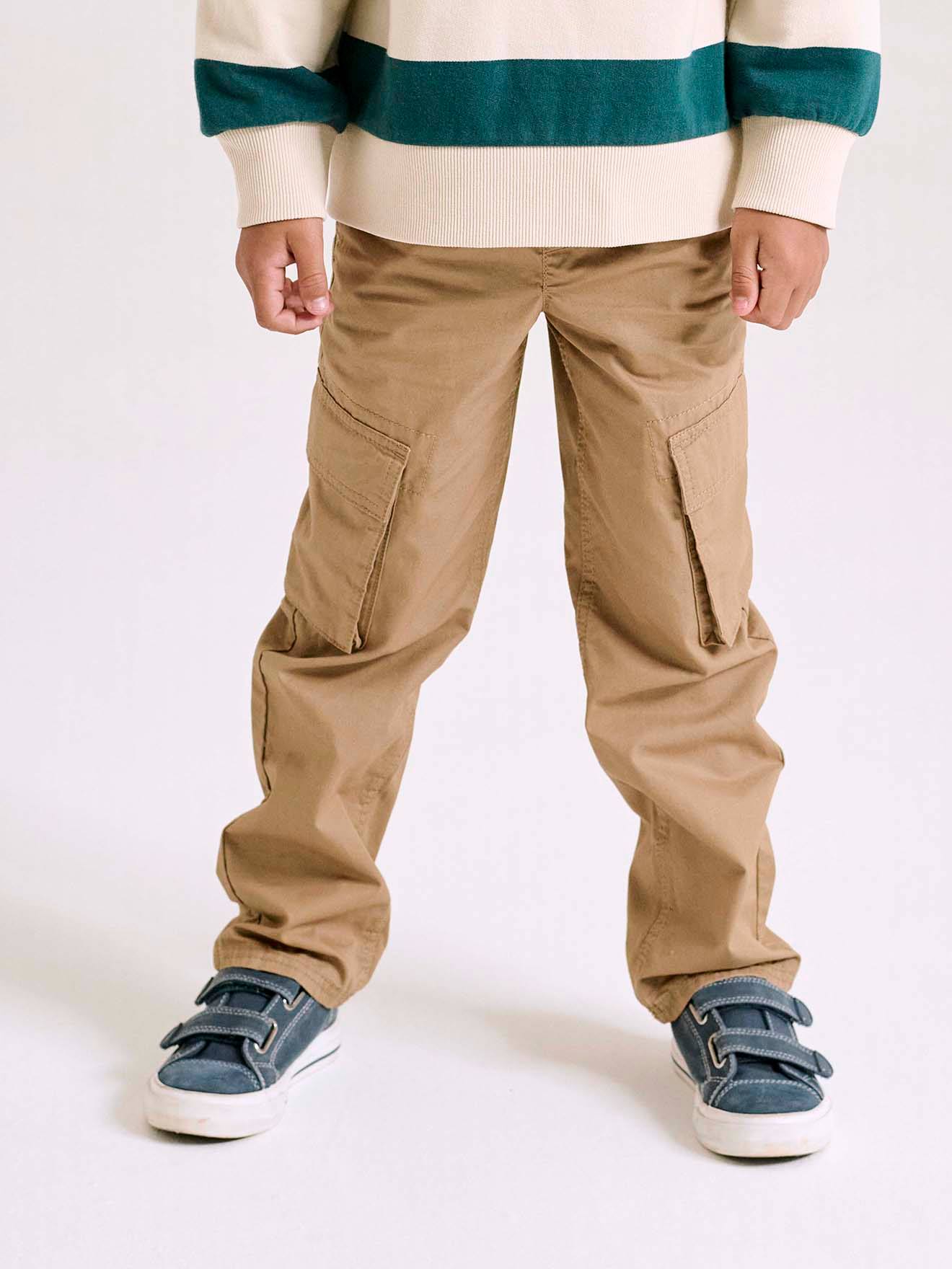 Gerade Jungen Cargohose von Vertbaudet