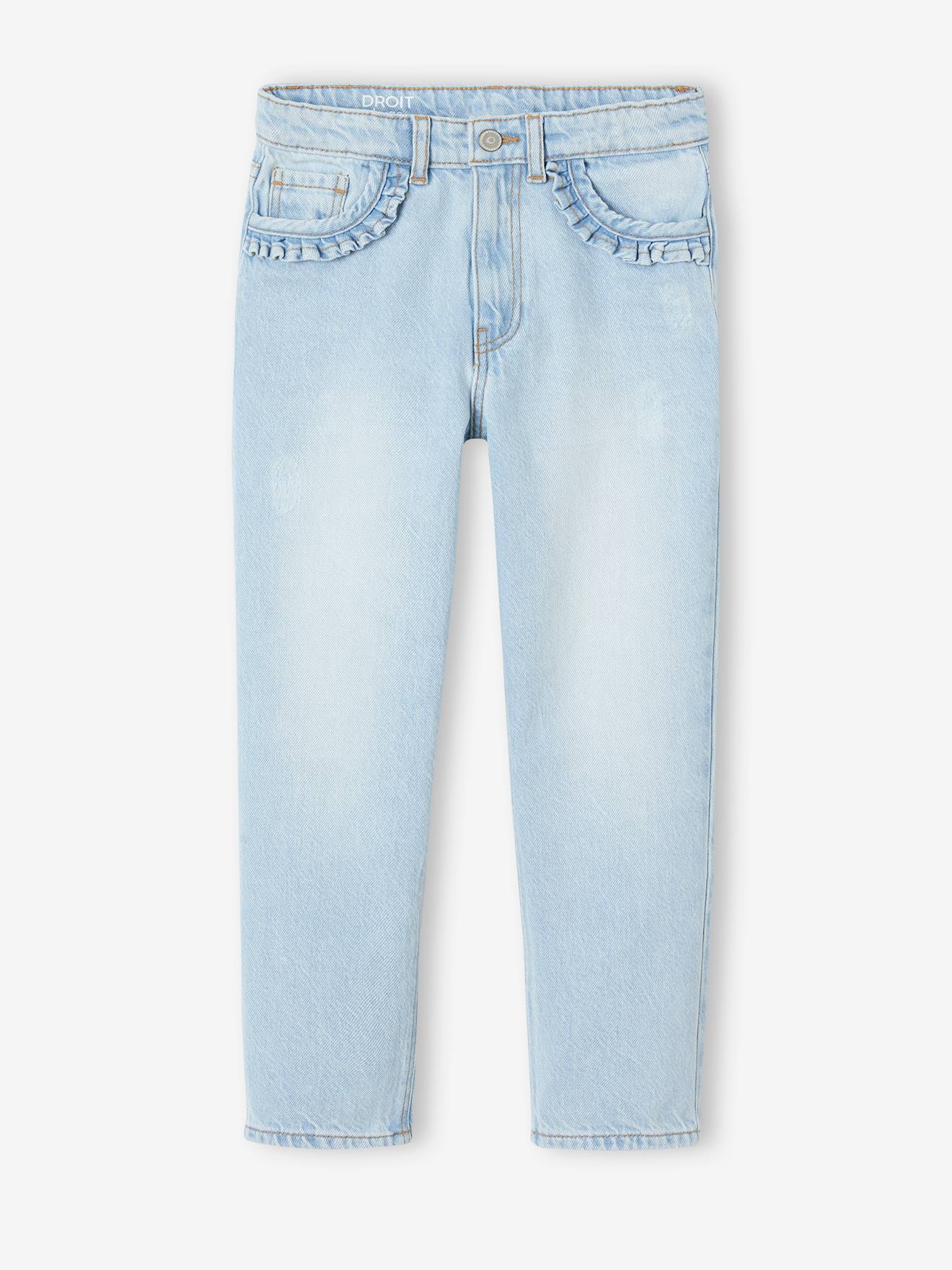 Gerade Mädchen Jeans von Vertbaudet