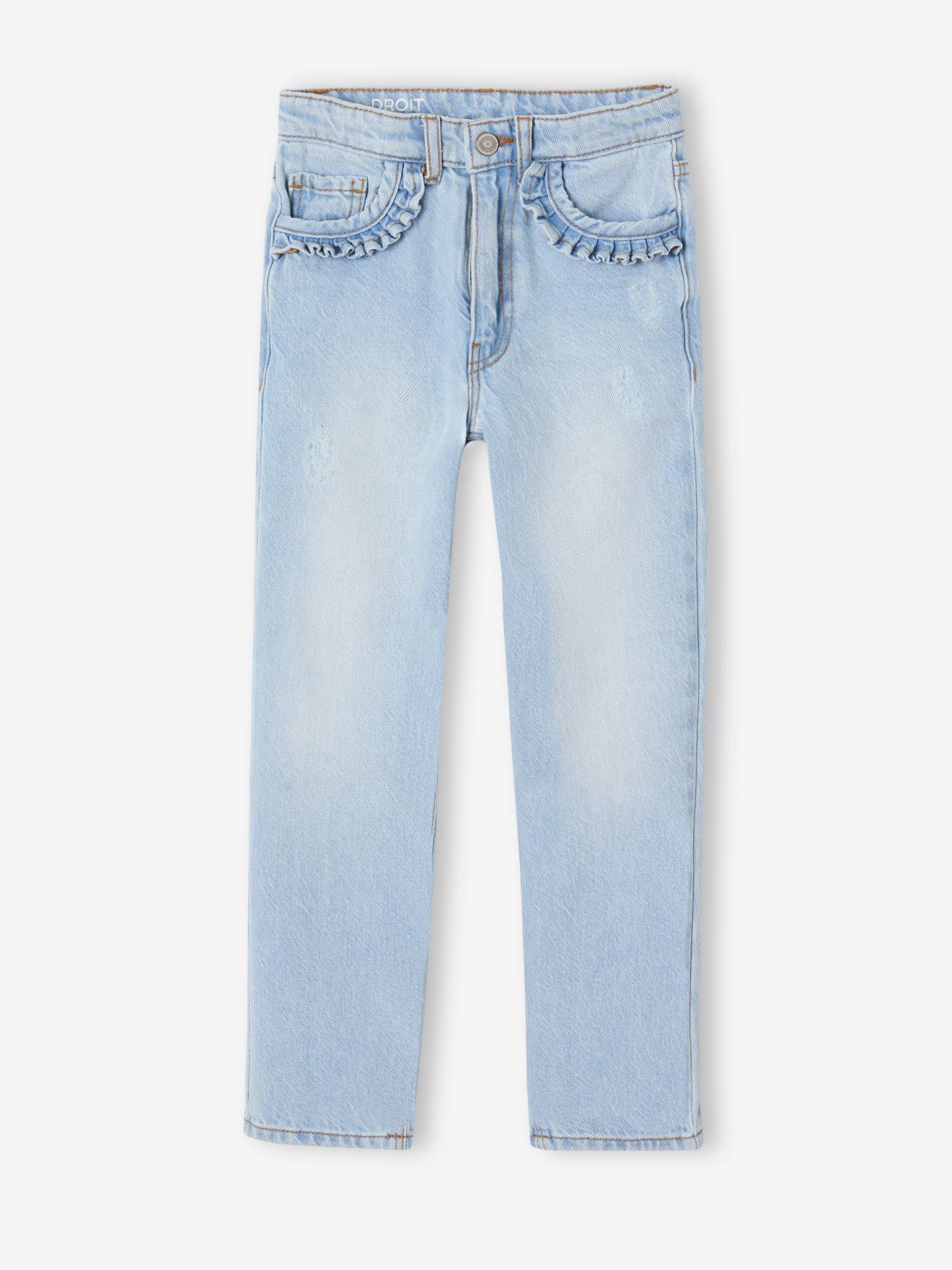 Gerade Mädchen Jeans von Vertbaudet