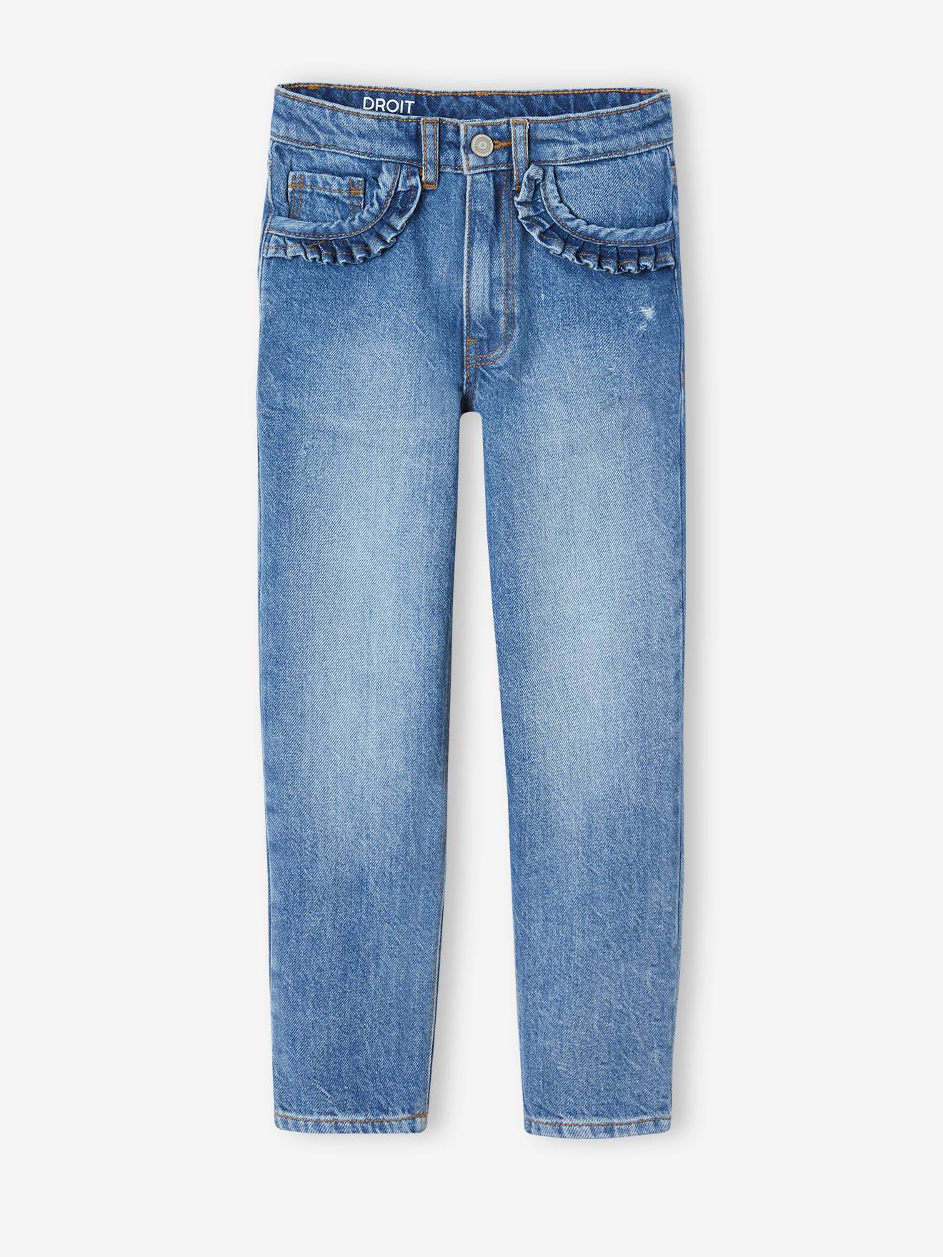 Gerade Mädchen Jeans von Vertbaudet