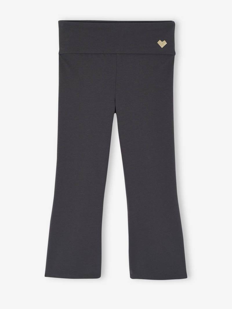 Gerippte Mädchen Flared-Leggings von Vertbaudet